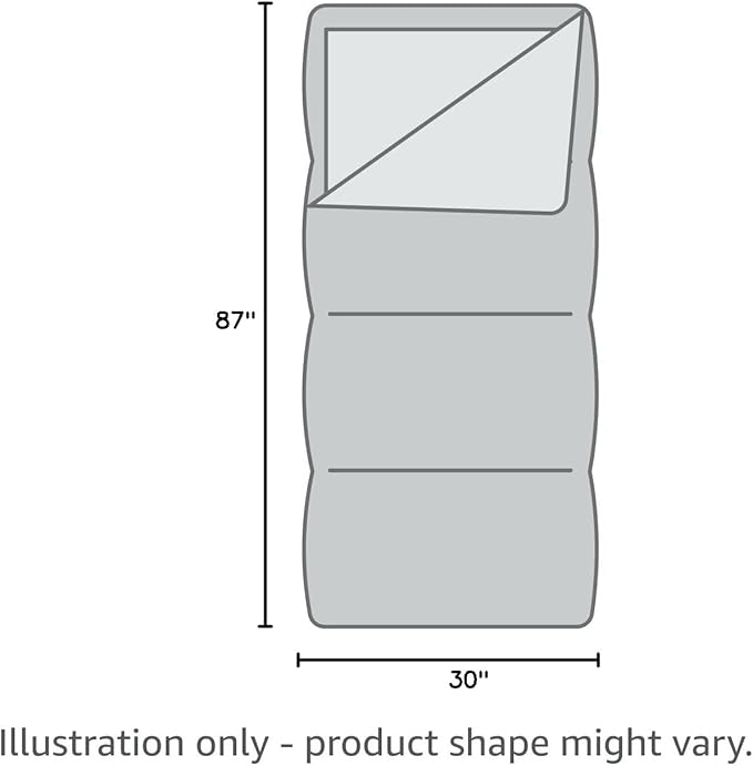 KingCamp Down Sleeping Bag for Adults, 600 FP Cold Weather 3-4 Season Sleeping Bag, Ultralight & Compact with Compression Sack for Backpacking, Camping, Hiking