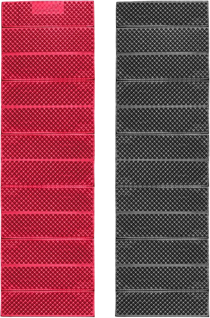 AceCamp Portable Foam Sleeping Pad, Full Length Accordion Sleeping Mat for Camping & Hiking, Lightweight, Soft & Compact Cushion for Sleeping Bag, Comfort, Tent, Rocky Terrain